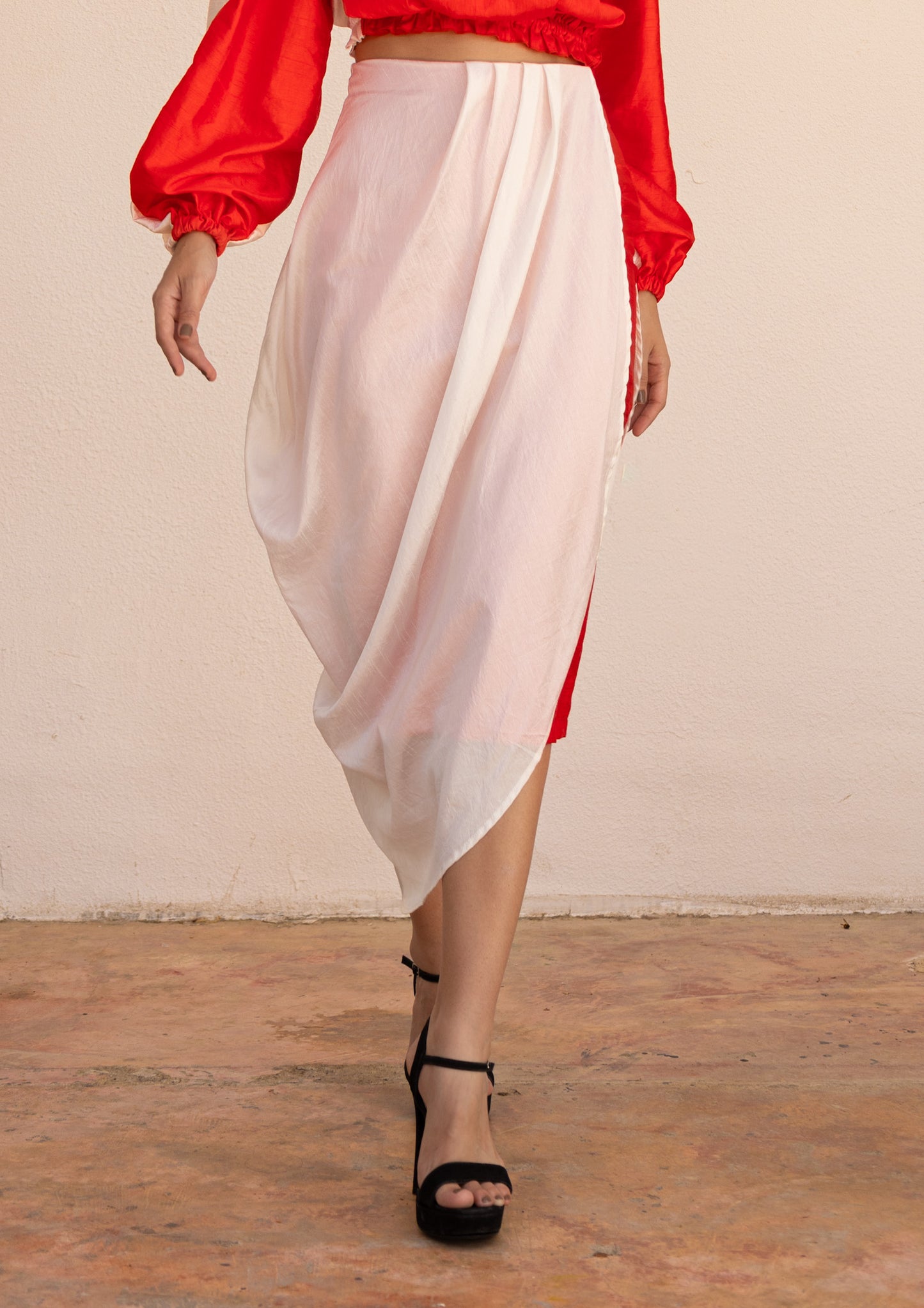 CHAUTHĀ / Draped Skirt